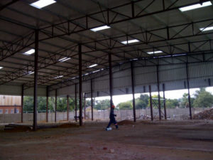 Steel roofing